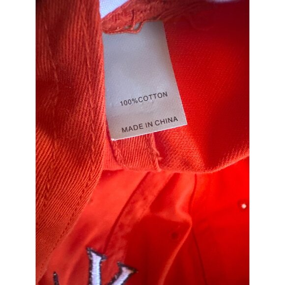 University Of Virginia Orange Baseball Cap M/L By Richardson - Picture 5 of 6